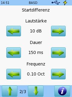 Senti & Sentiero BASD - Einstellungen 