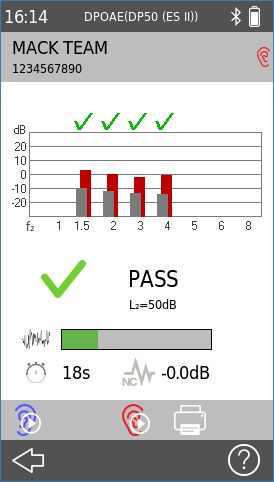 QScreen (UNHS) DPOAE Erweiterung