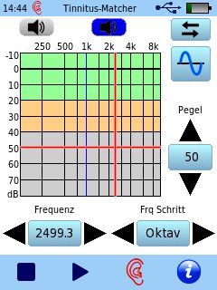 Senti & Sentiero Tinnitus Matcher